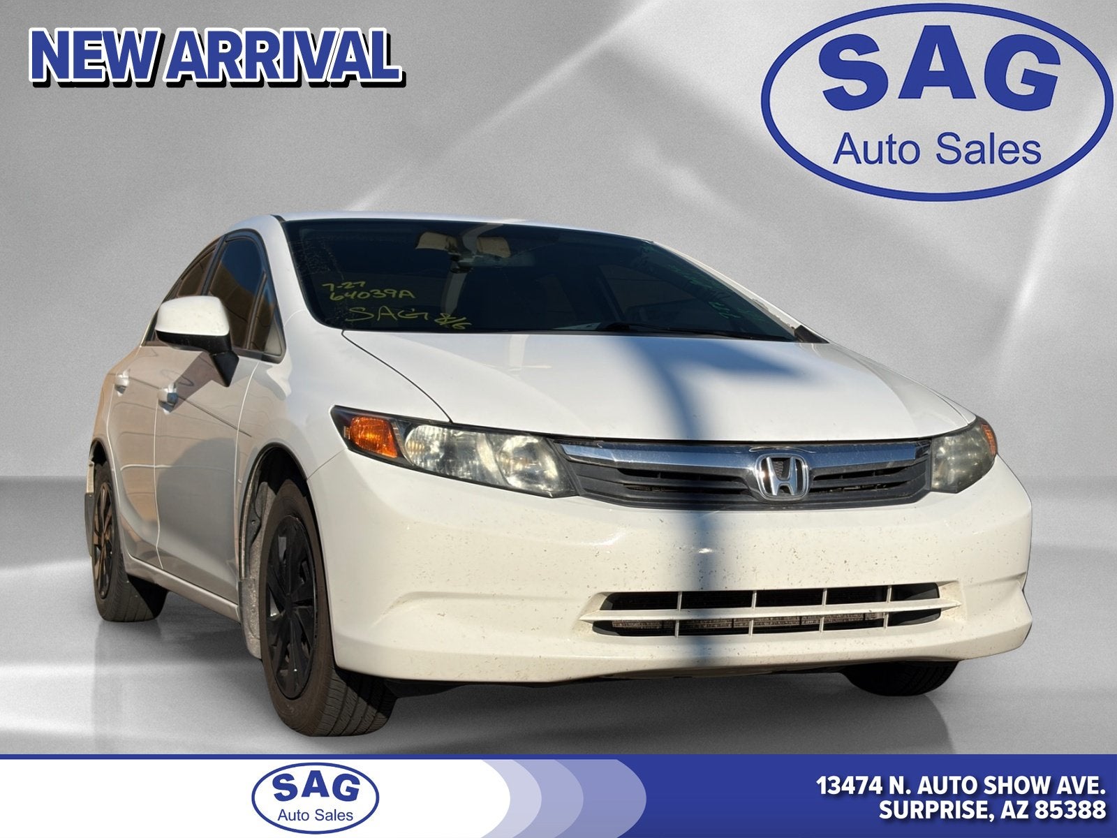 2012 Honda Civic Sdn LX