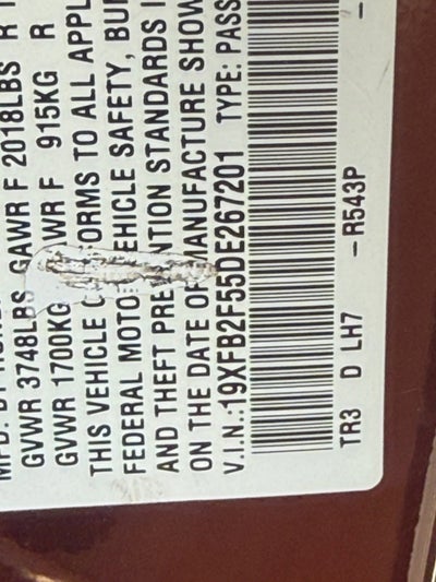 2013 Honda Civic Sdn LX