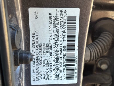 2021 Honda Insight EX