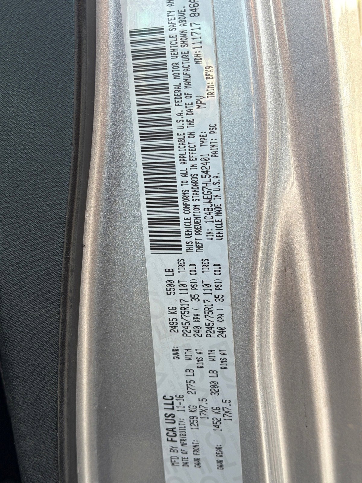 2017 Jeep Wrangler Unlimited 75th Anniversary