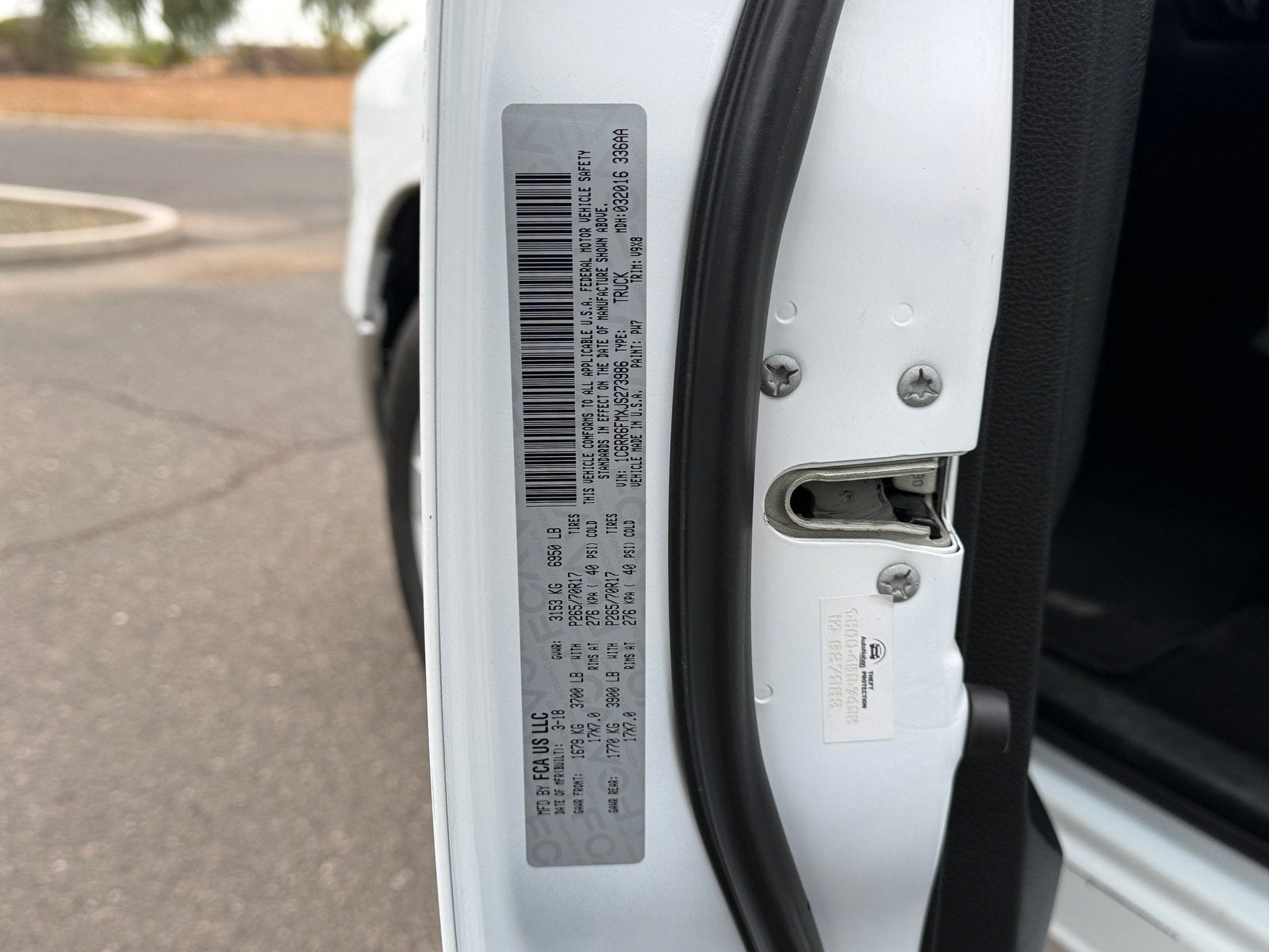 2018 RAM 1500 Tradesman