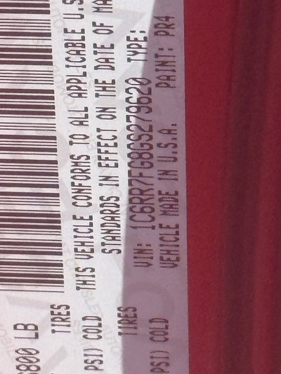 2016 RAM 1500 Tradesman