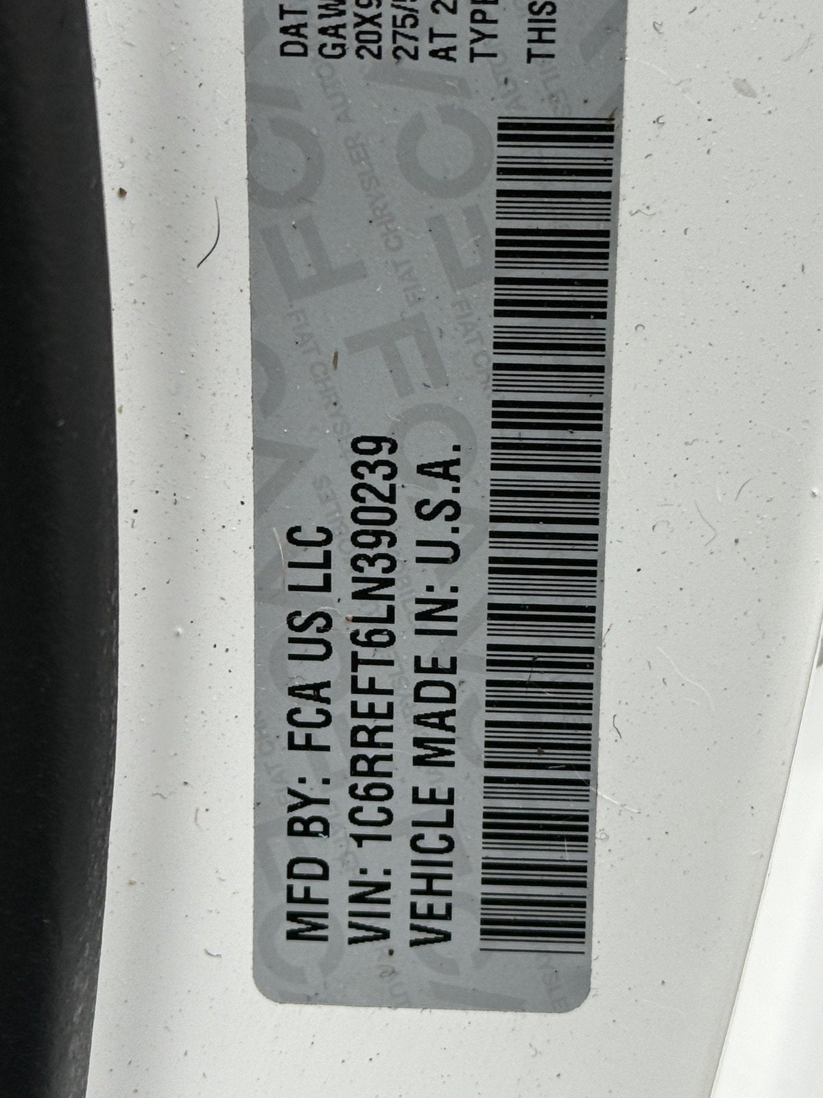 2020 RAM 1500 Big Horn