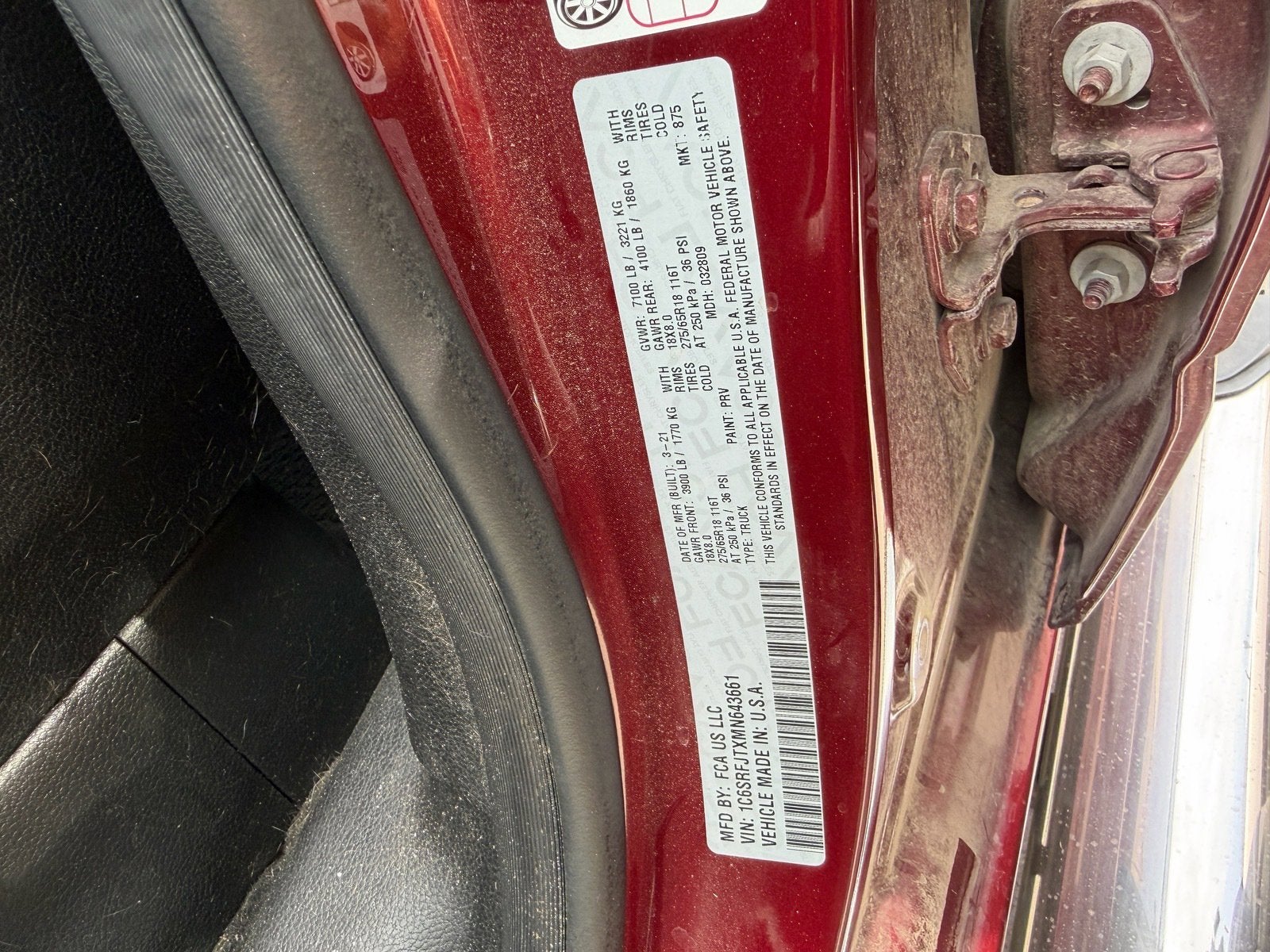 2021 RAM 1500 Laramie