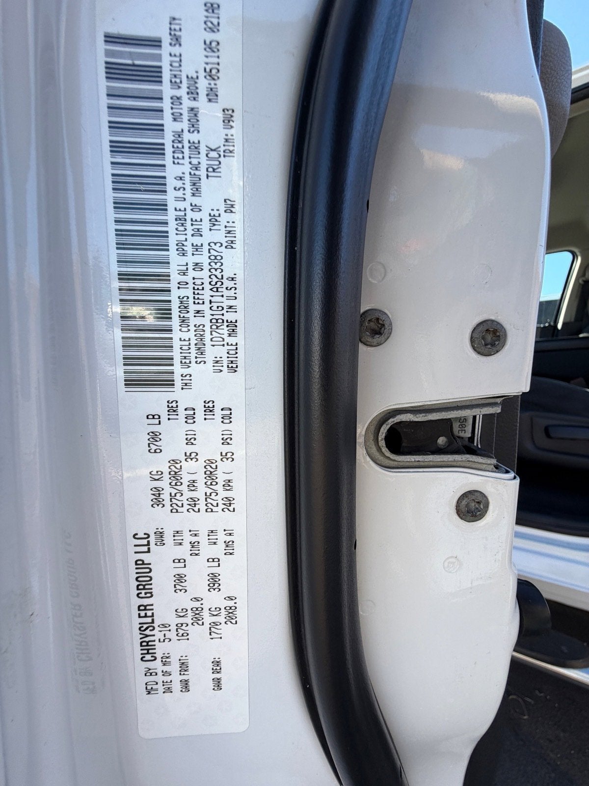 2010 Dodge Ram 1500 SLT