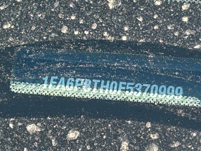 2015 Ford Mustang EcoBoost