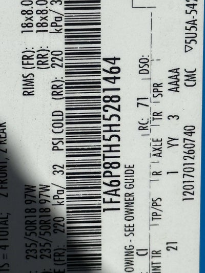 2017 Ford Mustang EcoBoost