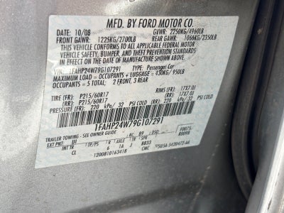 2009 Ford Taurus SEL
