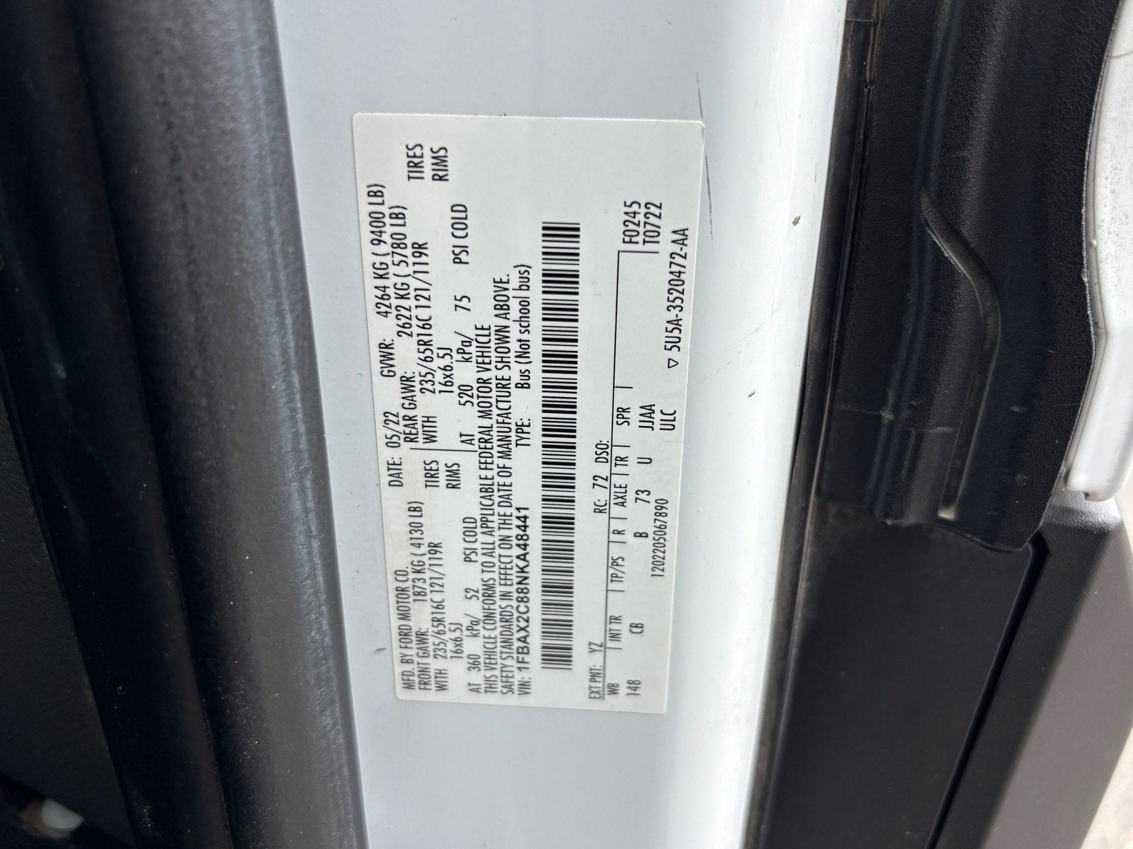 2022 Ford Transit Passenger Wagon XLT