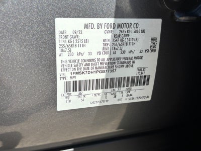 2023 Ford Explorer XLT