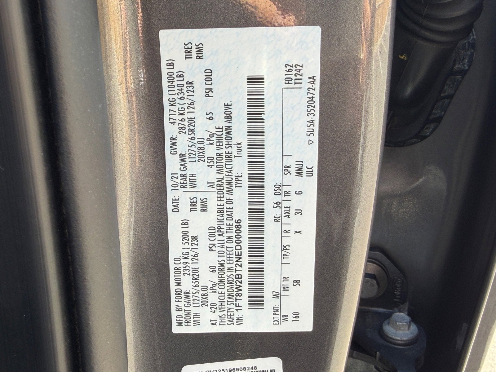 2022 Ford Super Duty F-250 SRW LARIAT