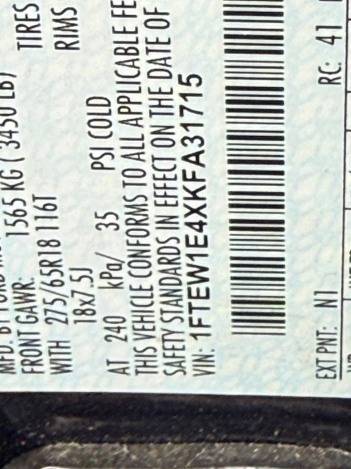 2019 Ford F-150 LARIAT