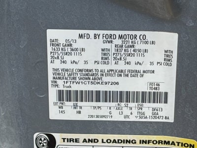 2013 Ford F-150 Lariat