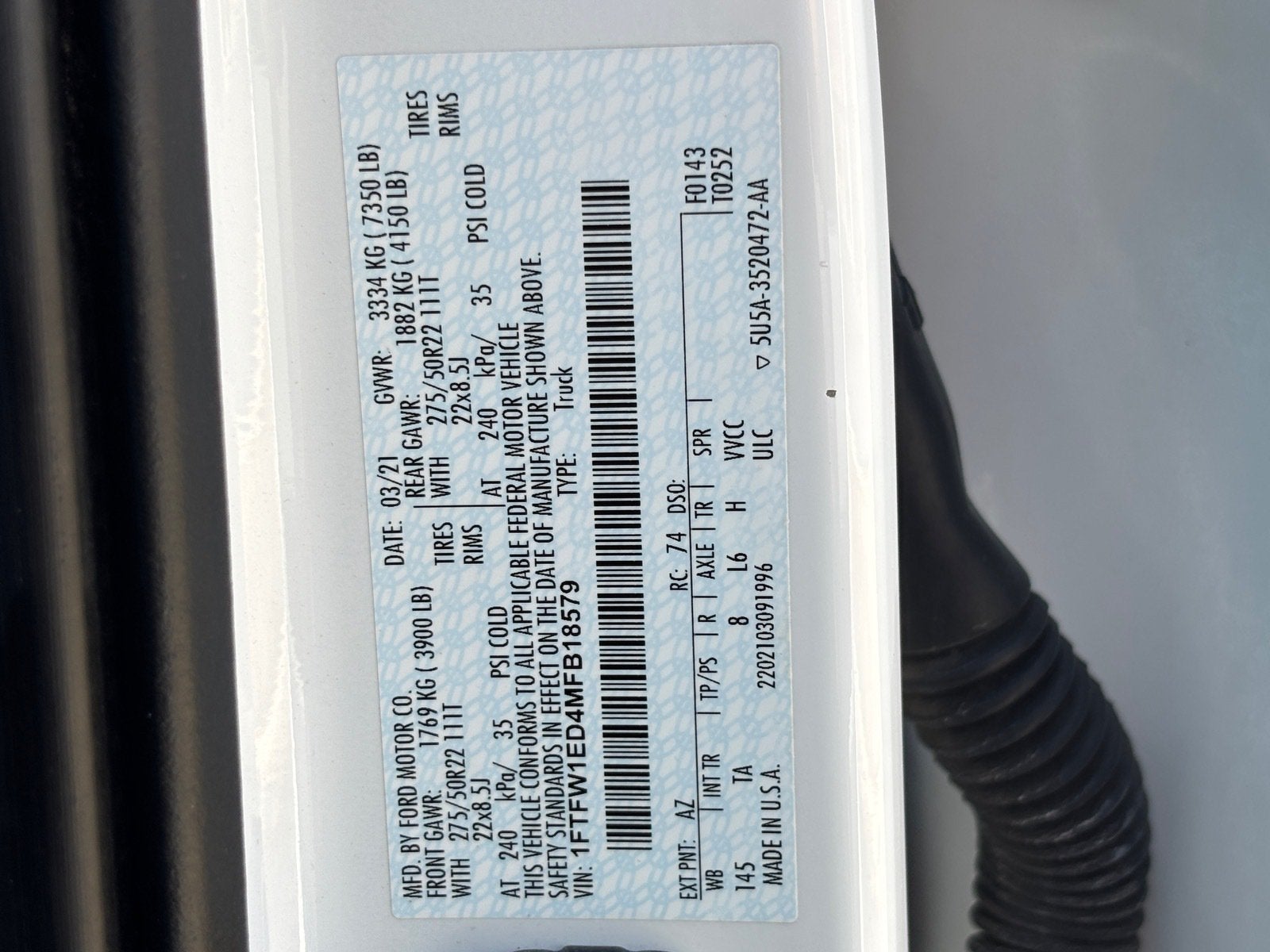 2021 Ford F-150 Limited