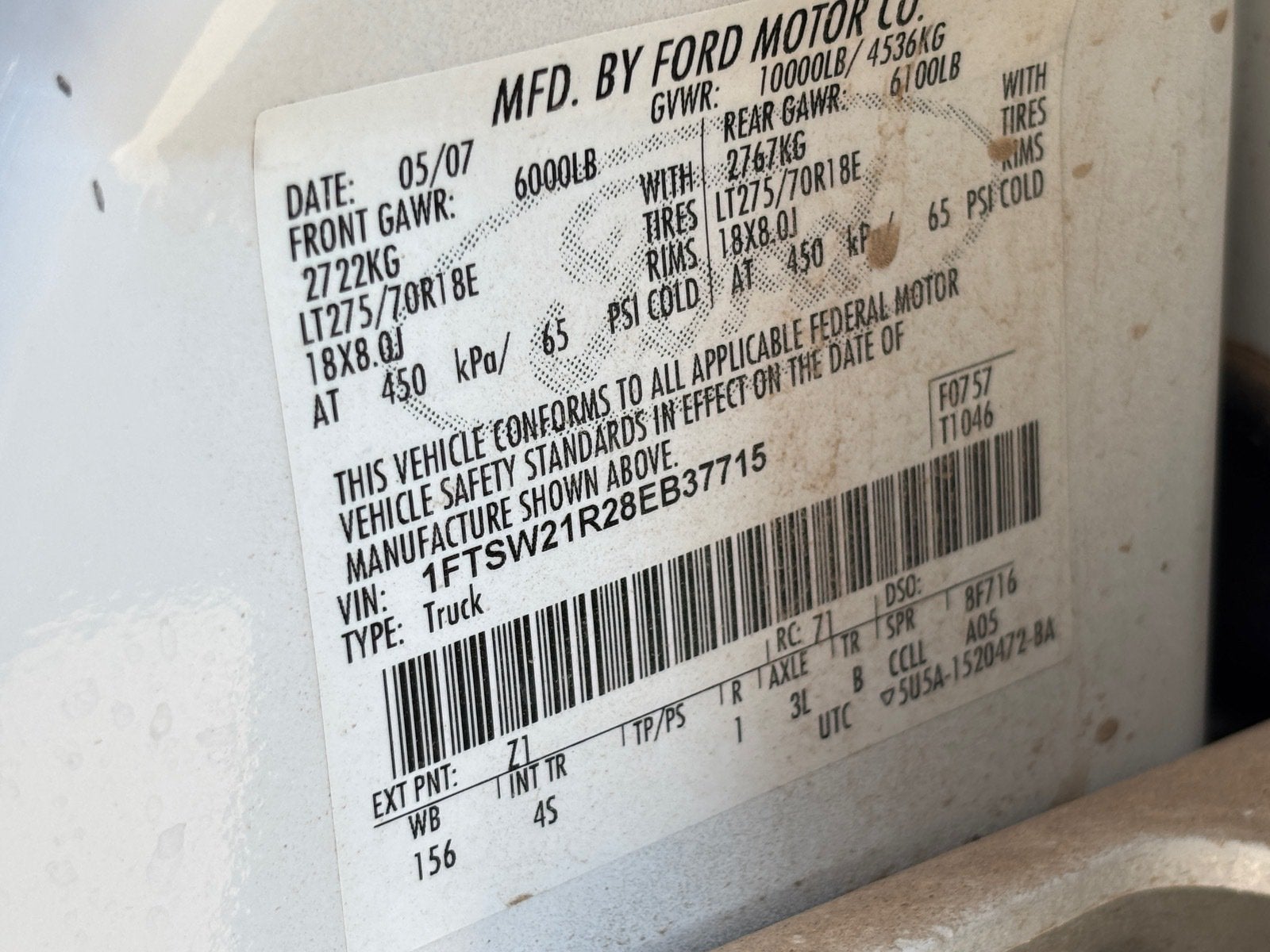2008 Ford Super Duty F-250 SRW Base