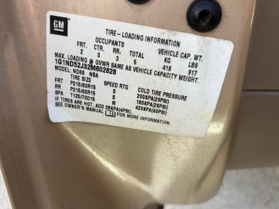 2002 Chevrolet Malibu Base