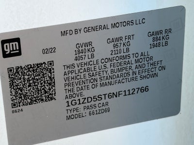 2022 Chevrolet Malibu LT