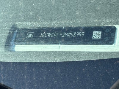 2021 Chevrolet Express Cargo Van Work Van