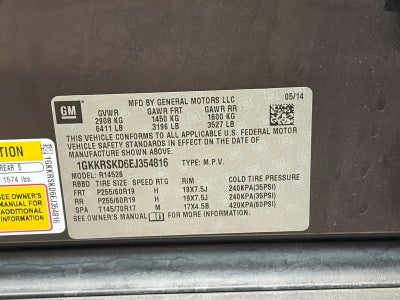 2014 GMC Acadia SLT