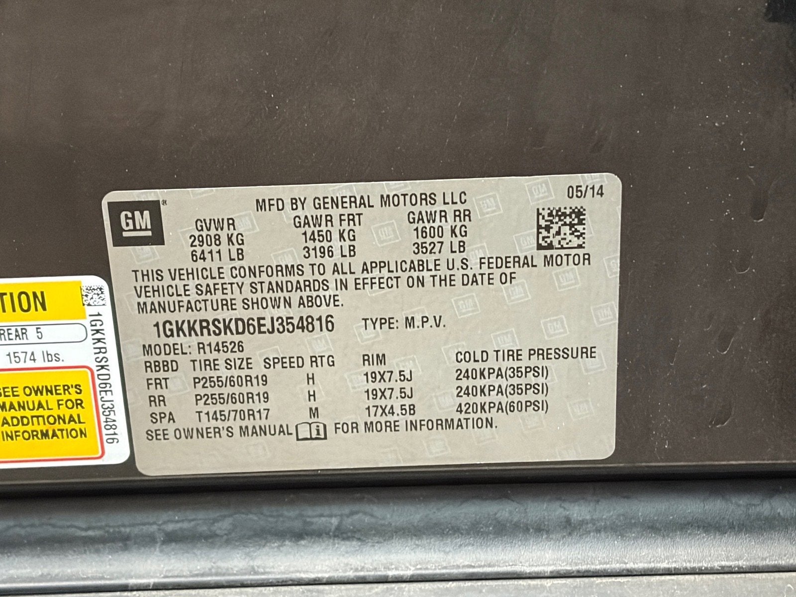 2014 GMC Acadia SLT