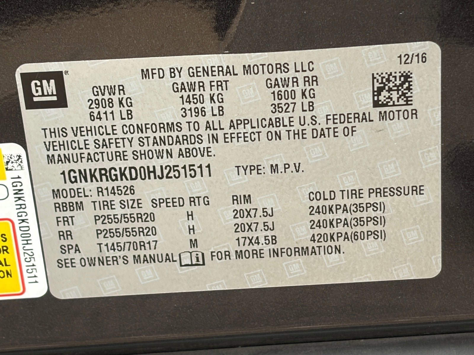 2017 Chevrolet Traverse LT