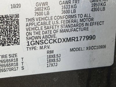 2021 Chevrolet Suburban LT