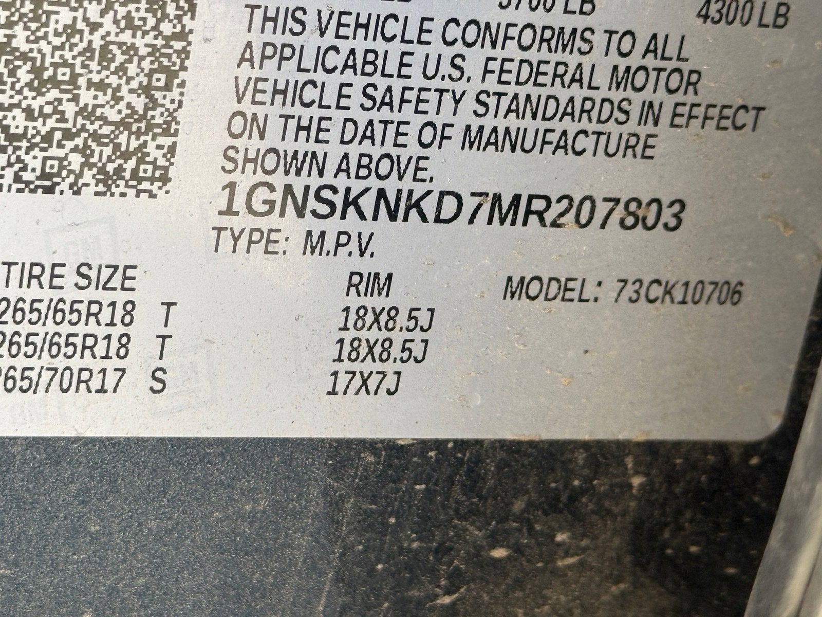 2021 Chevrolet Tahoe LT