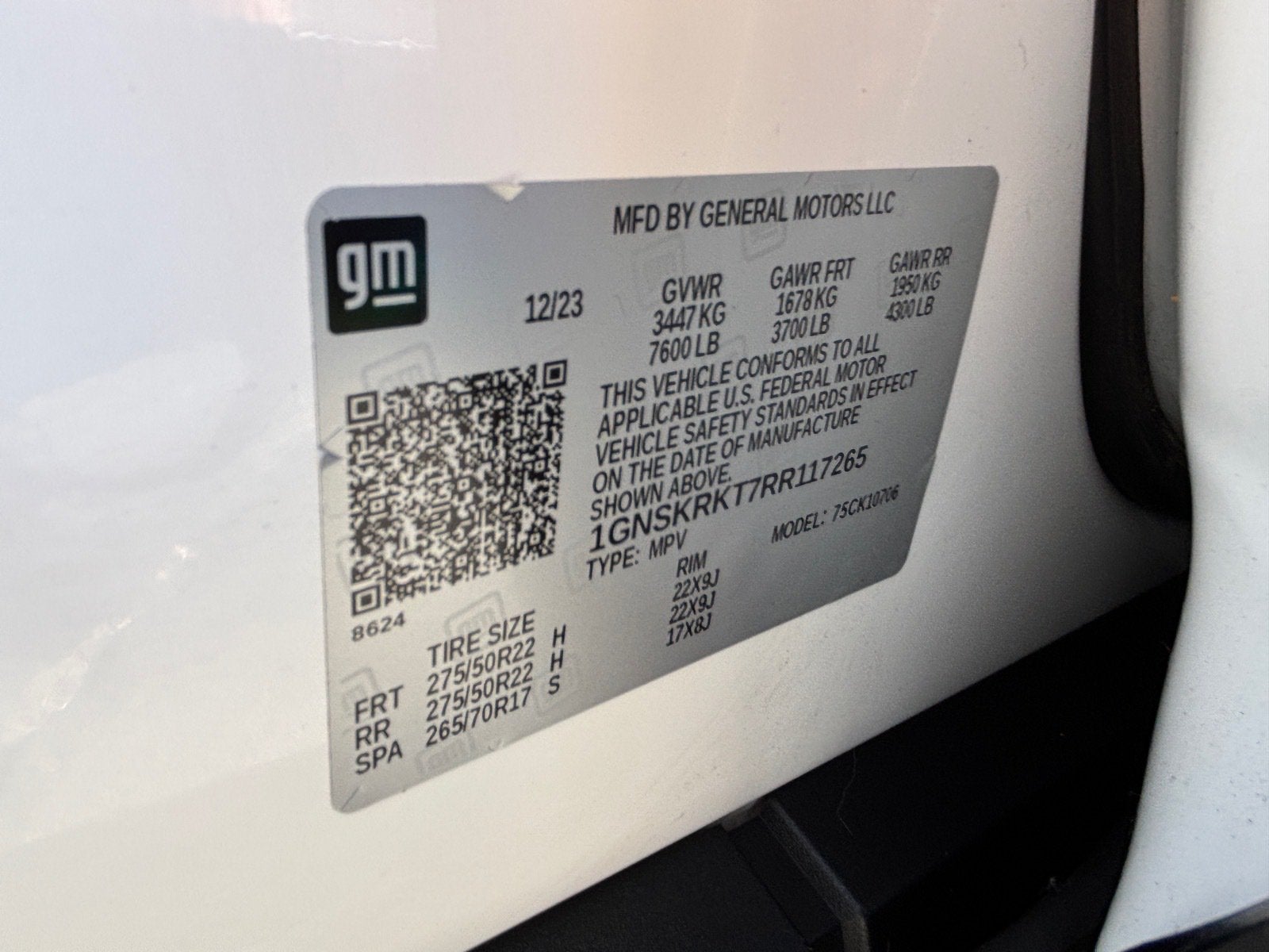 2024 Chevrolet Tahoe RST