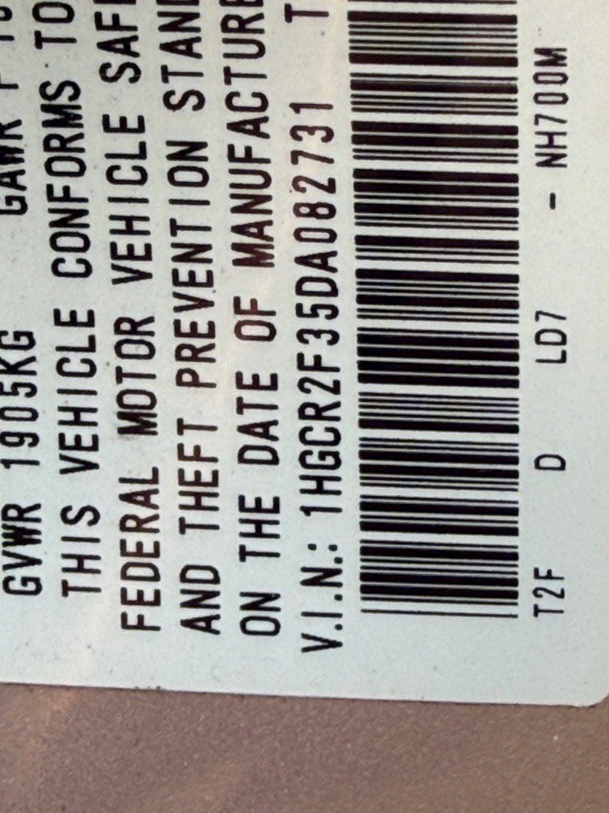 2013 Honda Accord Sdn LX