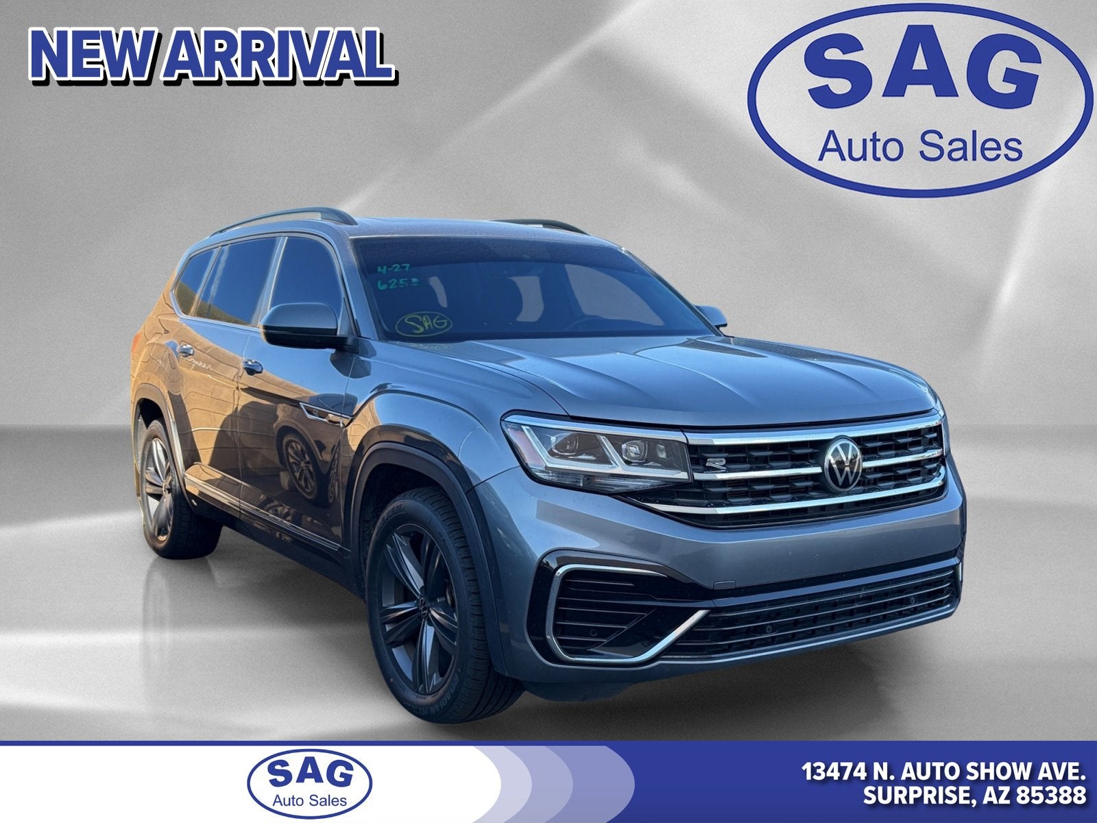 2021 Volkswagen Atlas 3.6L V6 SE w/Technology R-Line