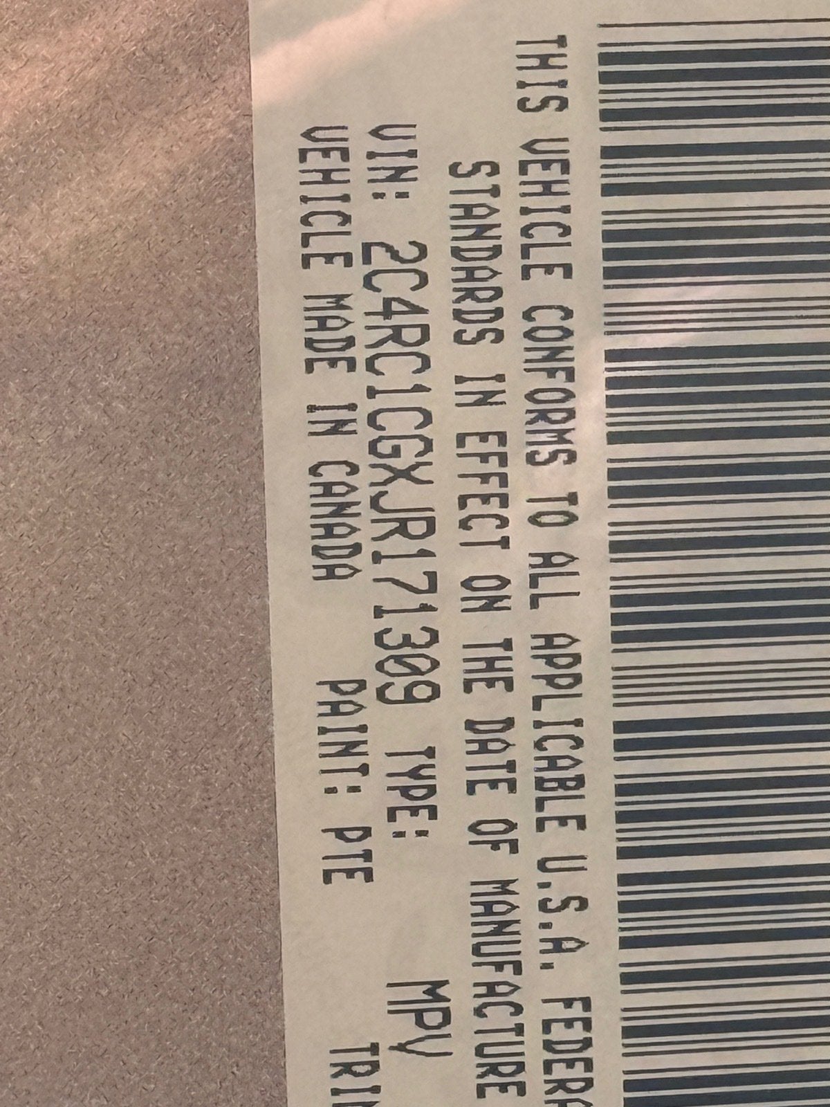 2018 Chrysler Pacifica LX