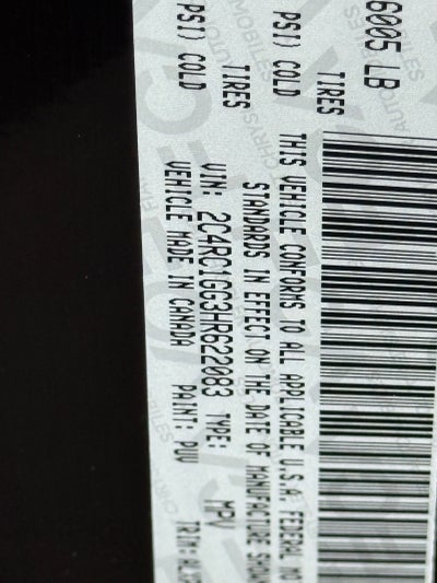 2017 Chrysler Pacifica Limited