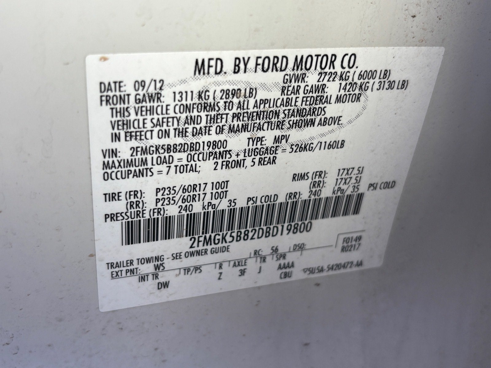 2013 Ford Flex SE