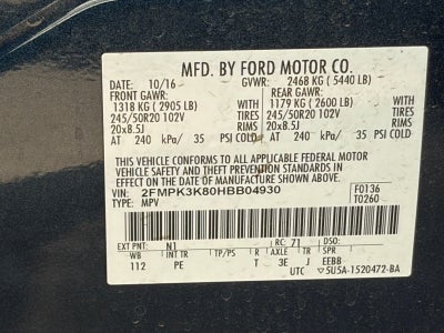 2017 Ford Edge Titanium