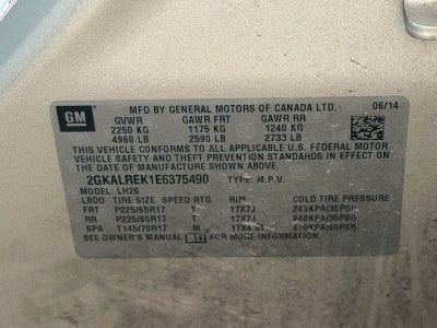 2014 GMC Terrain SLE