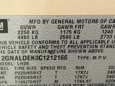 2012 Chevrolet Equinox LT w/1LT