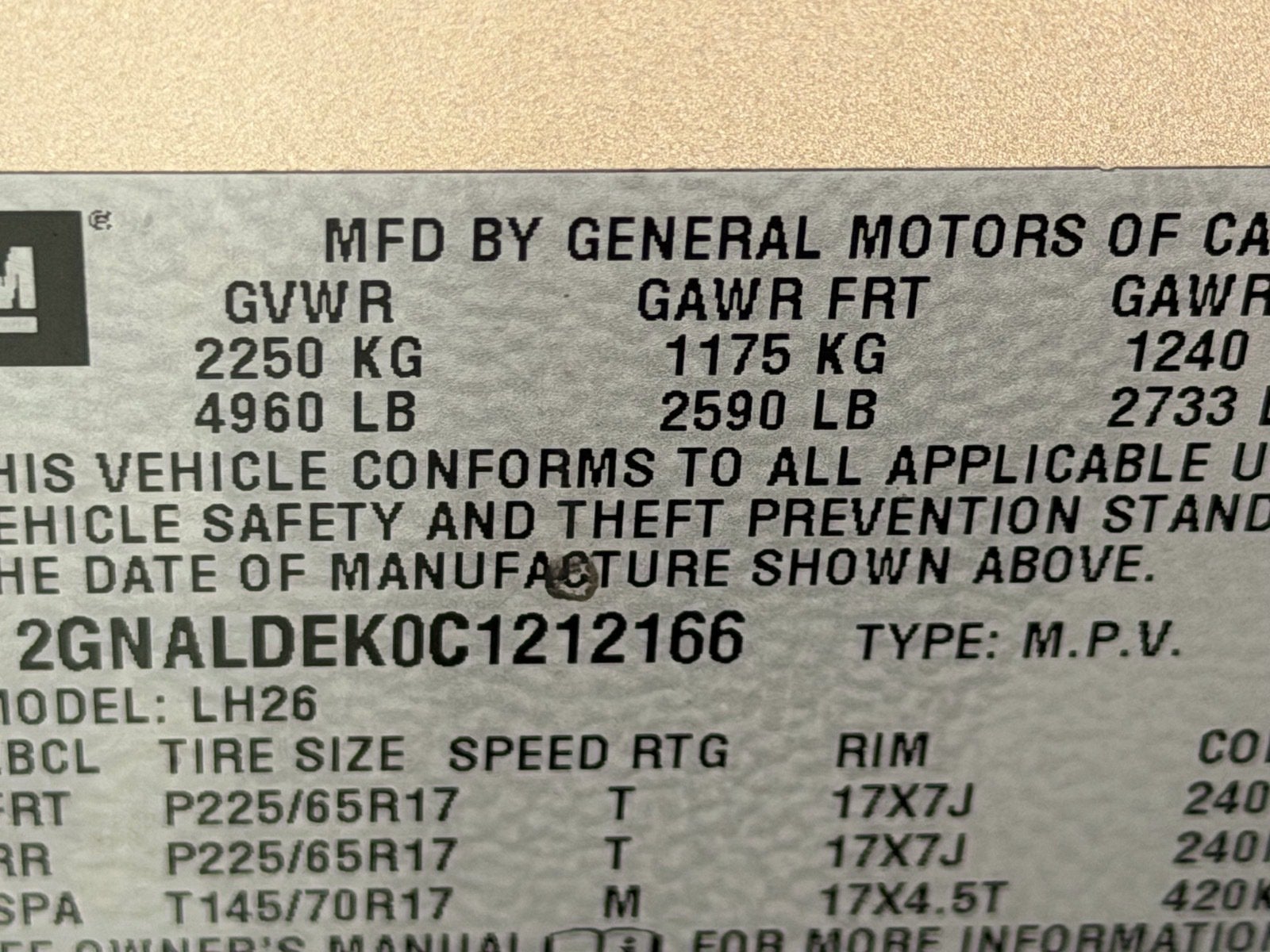 2012 Chevrolet Equinox LT w/1LT