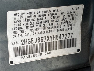 2000 Honda Civic LX