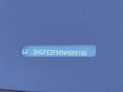 2022 Honda Civic Sedan Sport