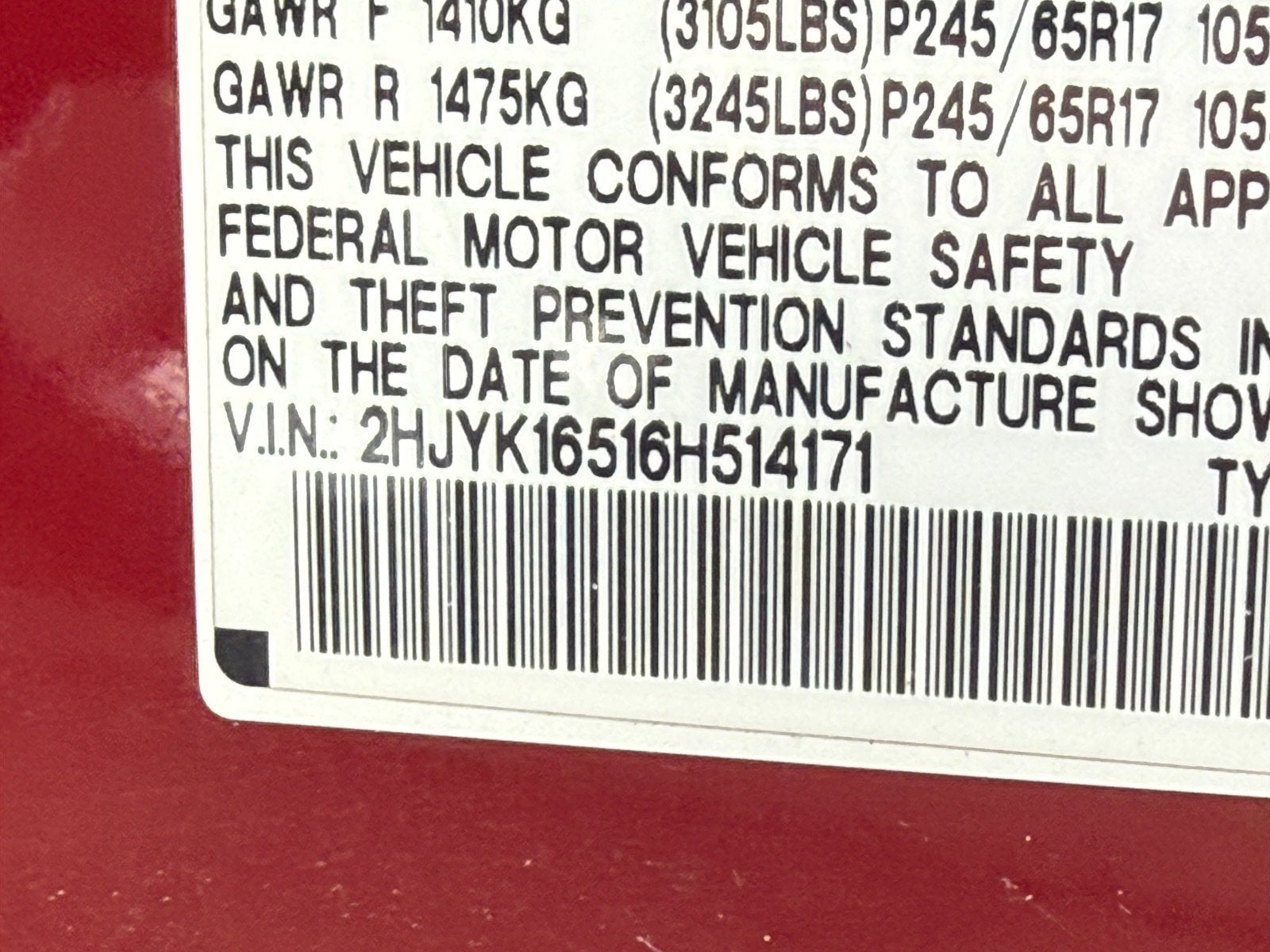 2006 Honda Ridgeline RTL