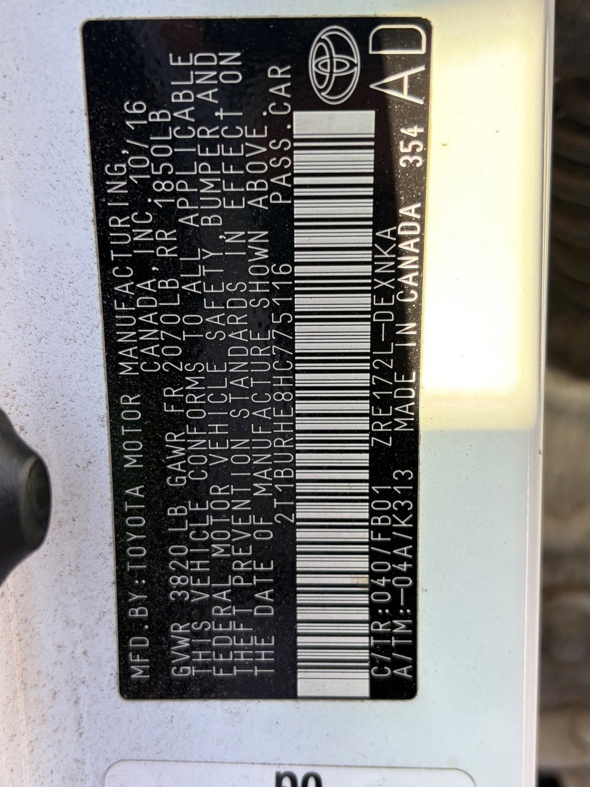 2017 Toyota Corolla L