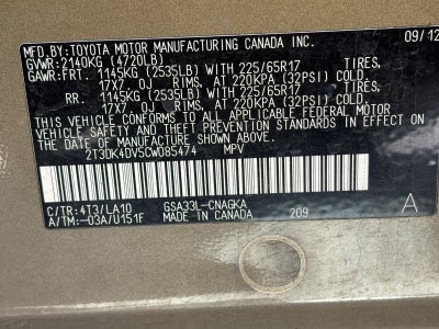 2012 Toyota RAV4 Limited