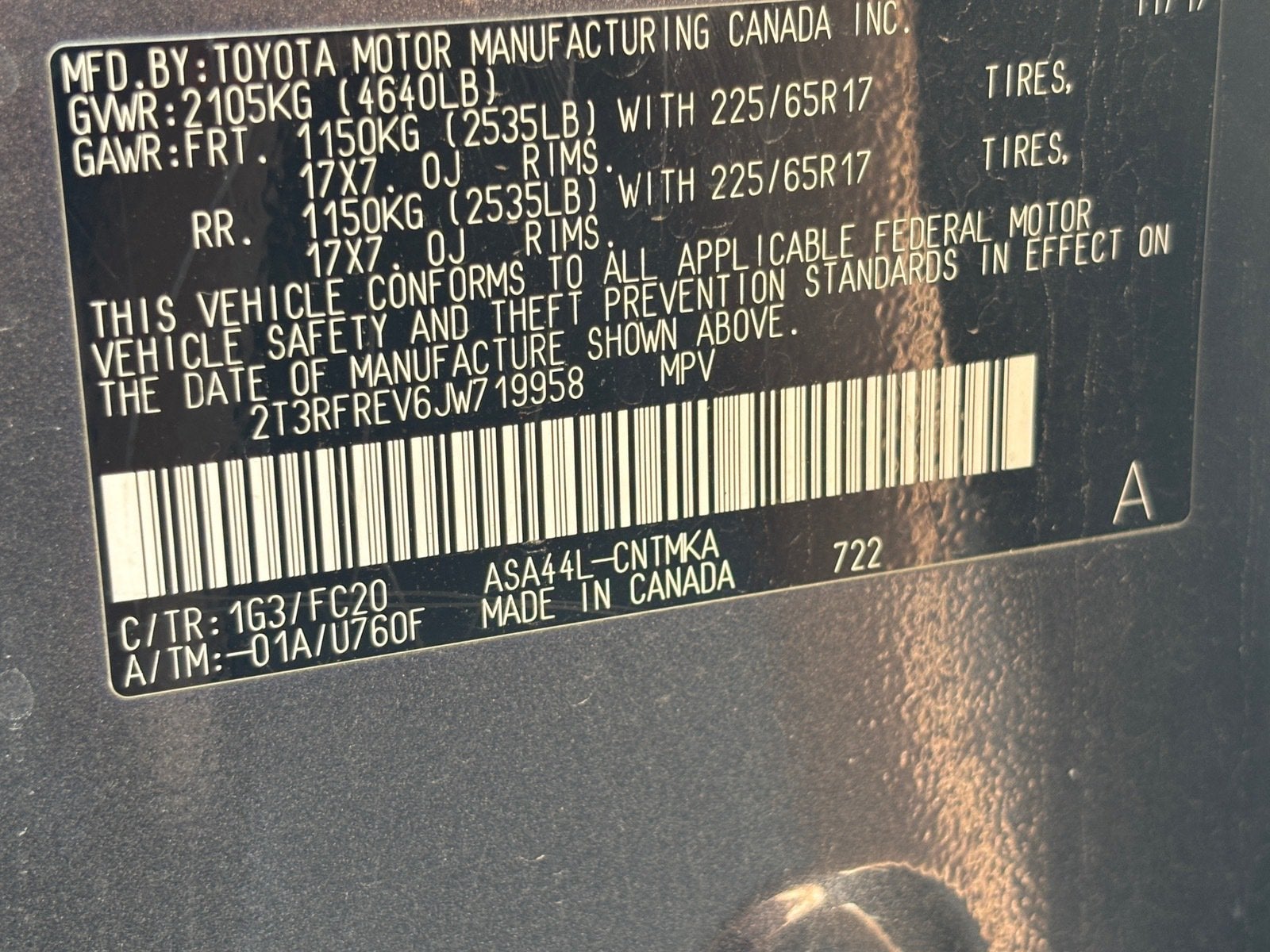 2018 Toyota RAV4 XLE