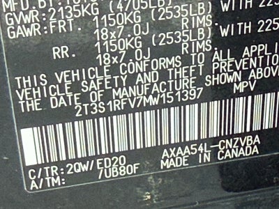 2021 Toyota RAV4 TRD Off Road