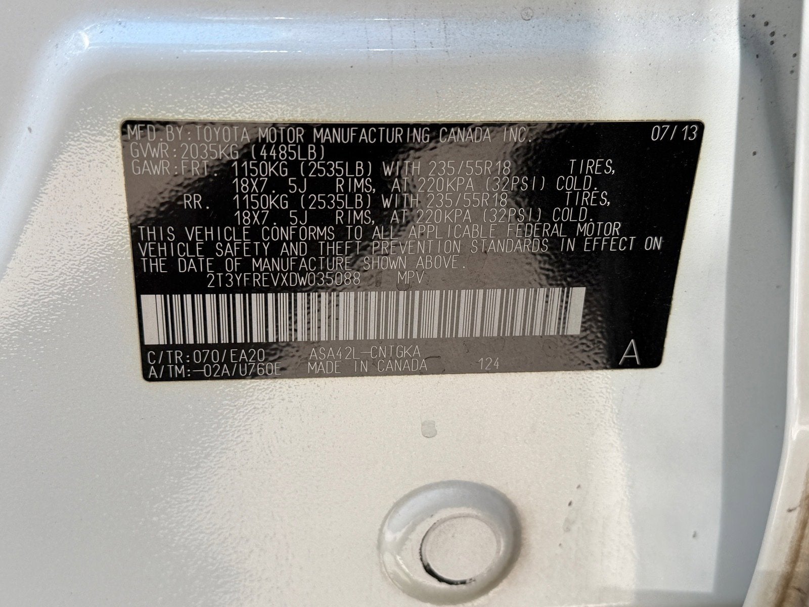 2013 Toyota RAV4 Limited
