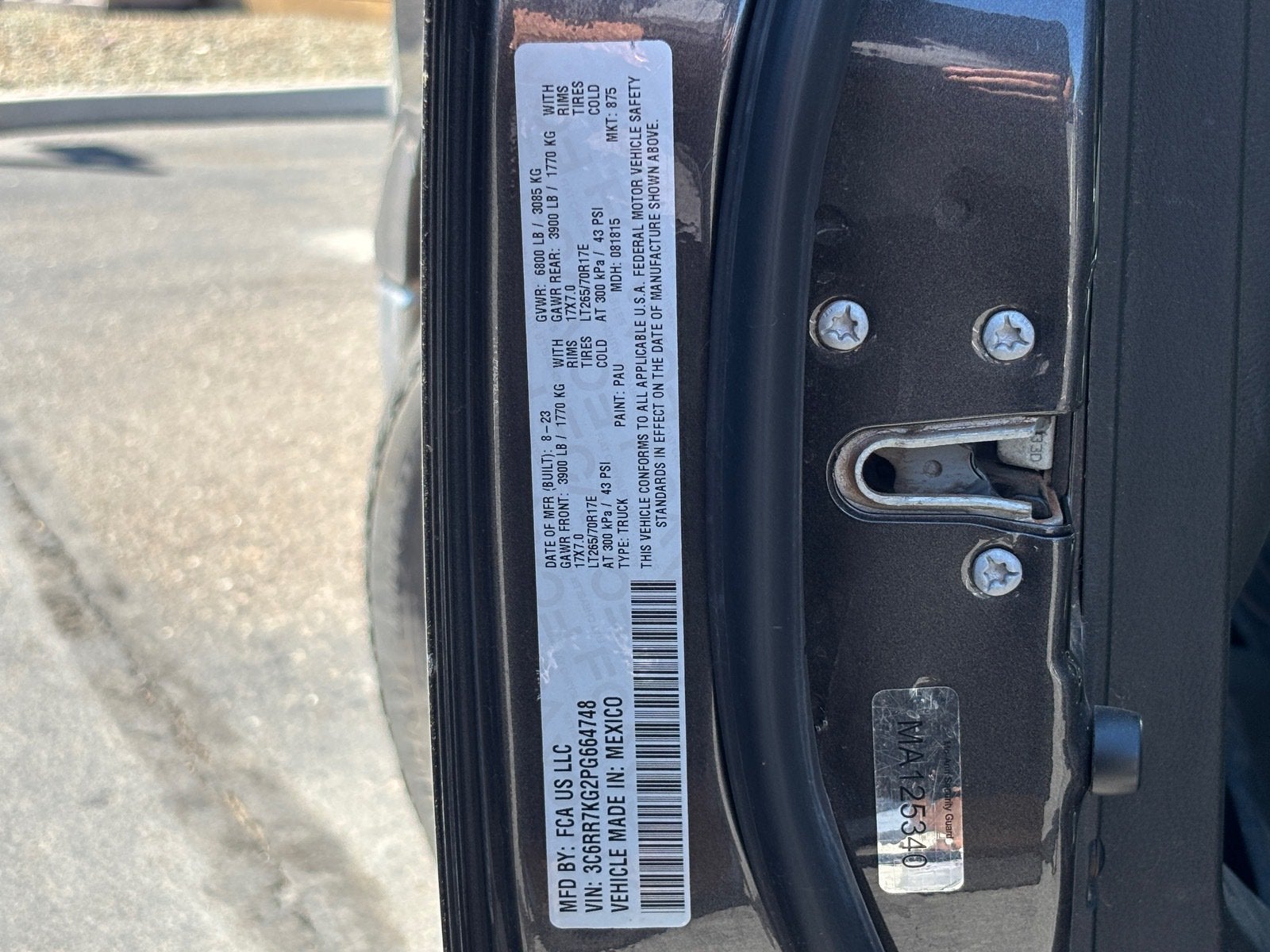 2023 RAM 1500 Classic Tradesman