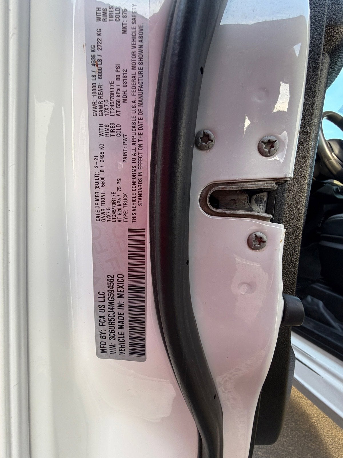 2021 RAM 2500 Tradesman