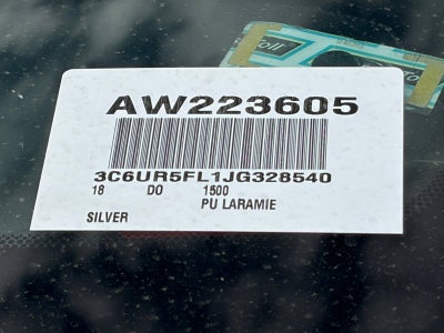 2018 RAM 2500 Laramie