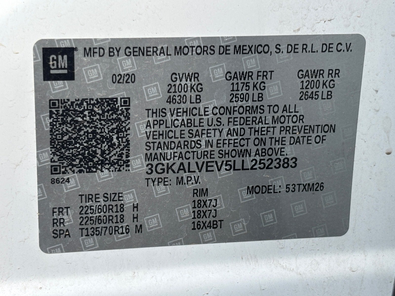 2020 GMC Terrain SLT
