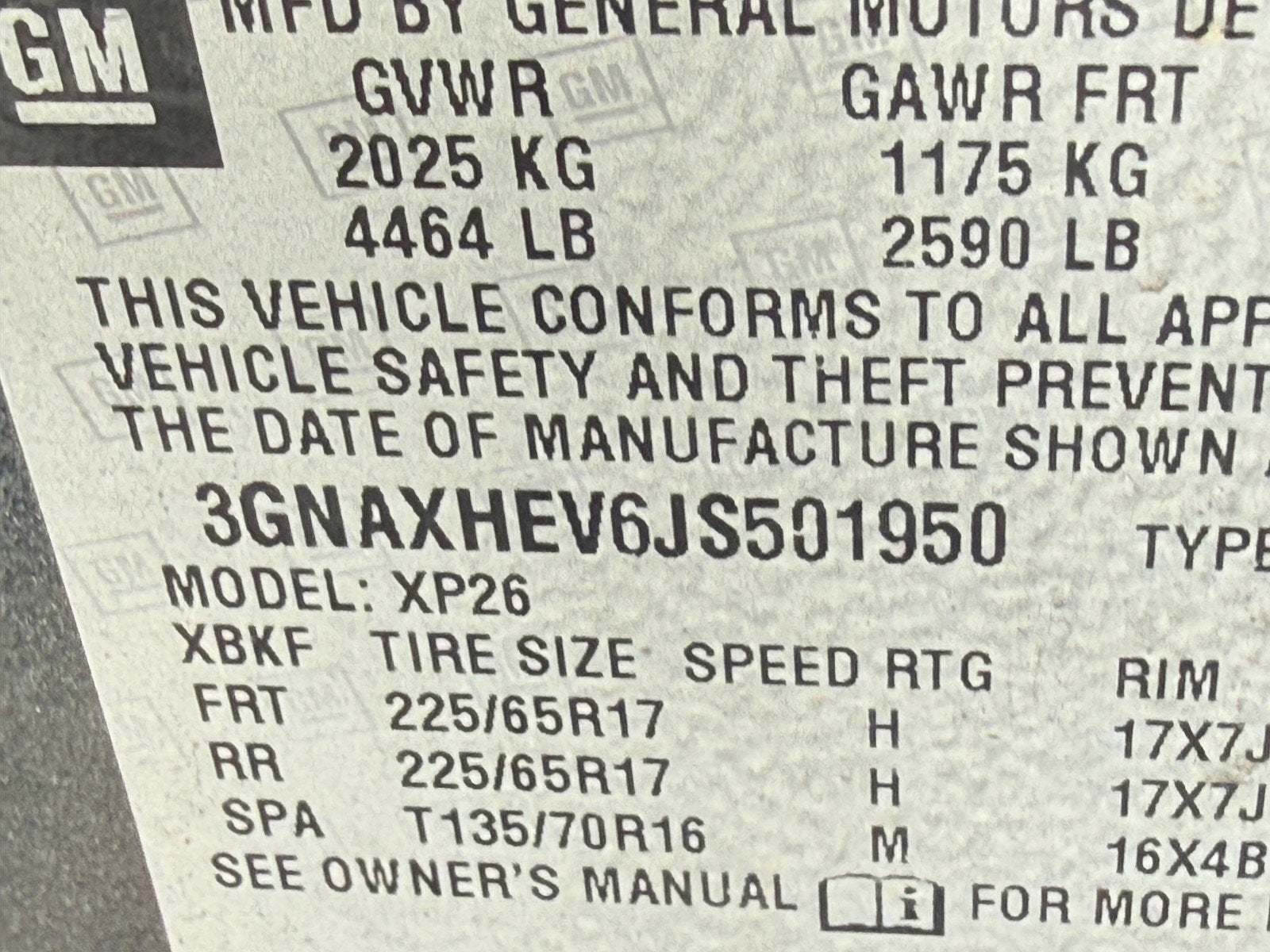 2018 Chevrolet Equinox LS